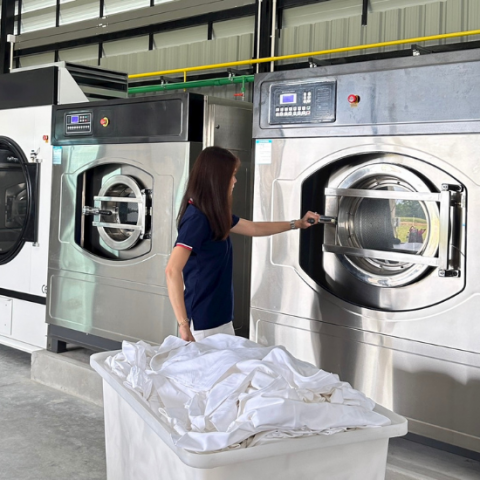 รับเหมาซักผ้าอุตสาหกรรม