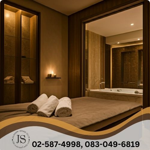 รับซักผ้าธุรกิจสปา